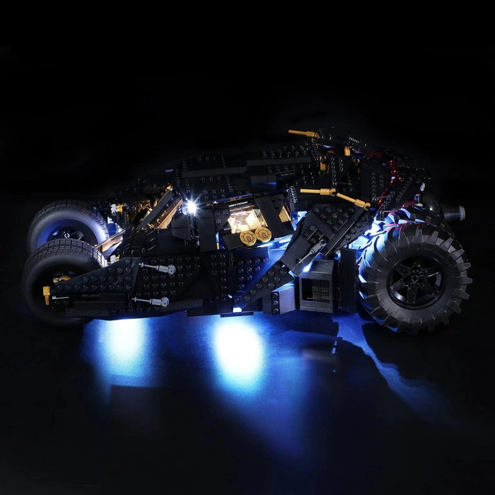 76240 Batmobile Tumbler Building Blocks LED Light Kit - upgraderc