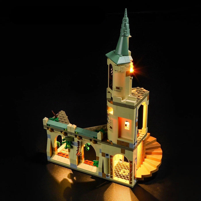 76401 Hogwarts Courtyard: Sirius's Rescue Building Blocks LED Light Kit - upgraderc