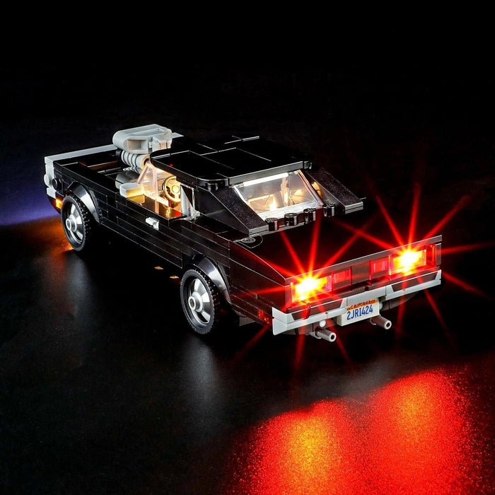 76912 1970 Dodge Charger Building Blocks LED Light Kit - upgraderc