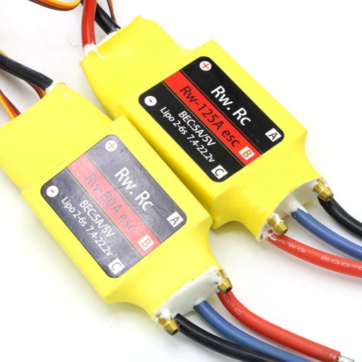 80A 6S Brushless Speed Controller Boot ESC ESC Rw. Rc 