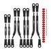 8PCS High Clearance 4 Links Set for Axial SCX24 1/24 (RVS) Onderdeel Injora 