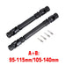 95-110mm/105-140mm Drive Shaft for Axial SCX10 TRX4 Redcat 1/10 (Staal) Onderdeel Injora 2PCS A-B 