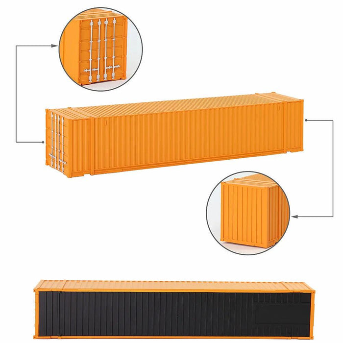 9PCS HO Scale 48ft Container 1/87 (ABS) C8748 - upgraderc