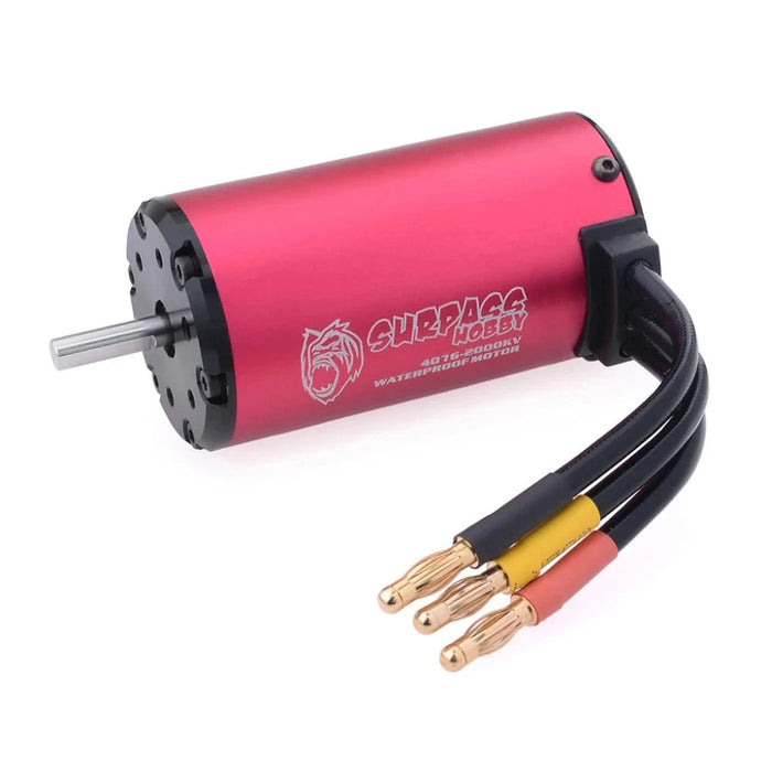 Surpass Hobby 4076 2000KV Brushless Motor, 120A ESC, 25kg Servo