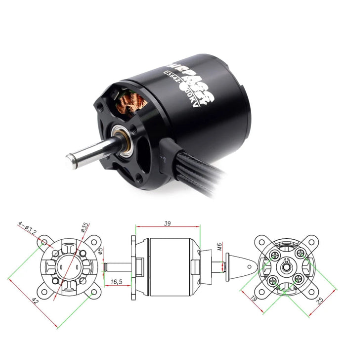 Surpass Hobby C3542 1450KV Outrunner Brushless Motor