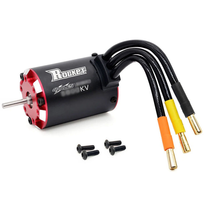 Surpass Hobby Rocket V2 3650 4700KV Brushless Motor, 60A ESC, Program Card