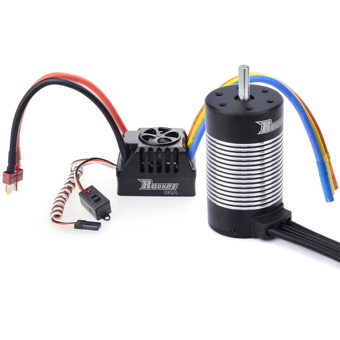 Surpass Hobby Rocket 3665 2600KV Brushless Motor, 80A ESC