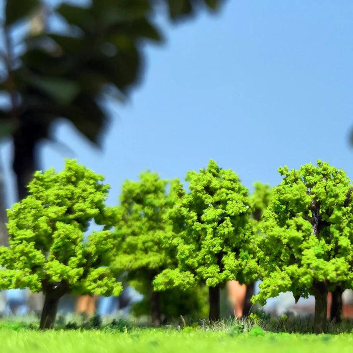 20-50PCS 40mm Street Trees Model