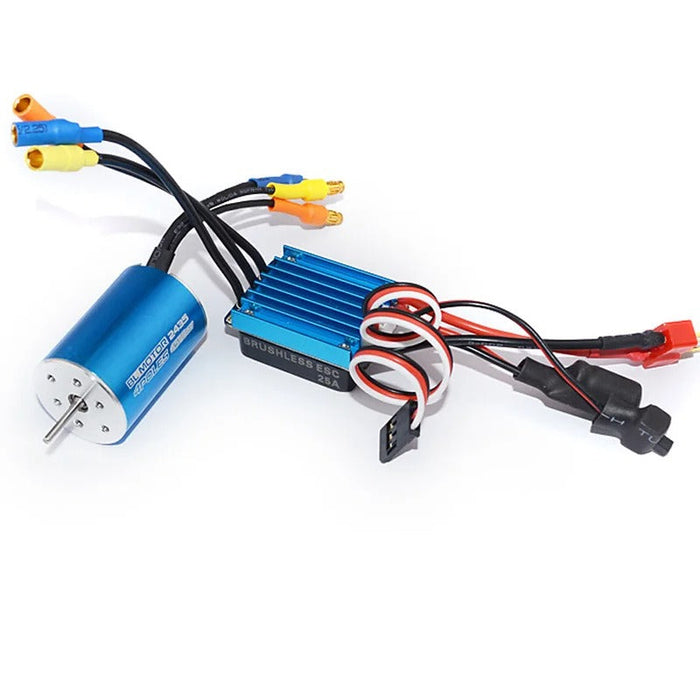 Surpass Hobby BL Motor 2435 4500KV Brushless Motor, 25A ESC