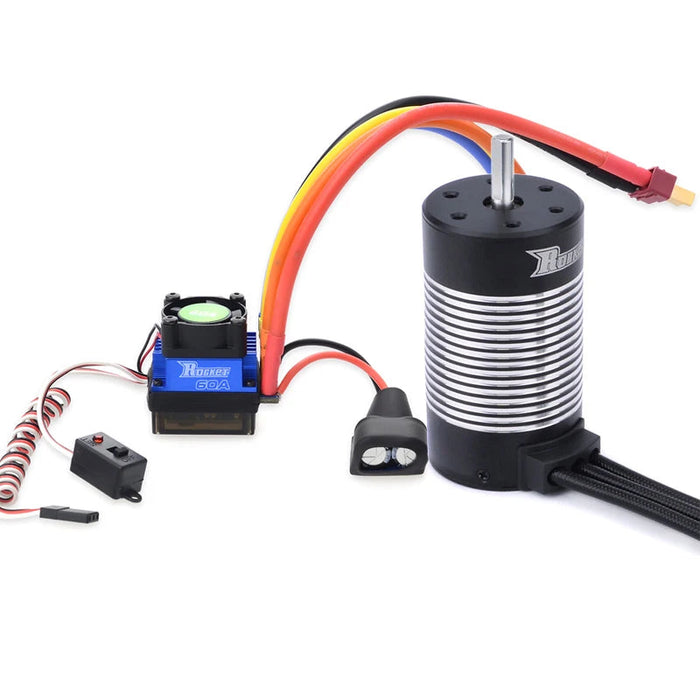 Surpass Hobby Rocket 3665 2100KV Brushless Motor, 60A ESC