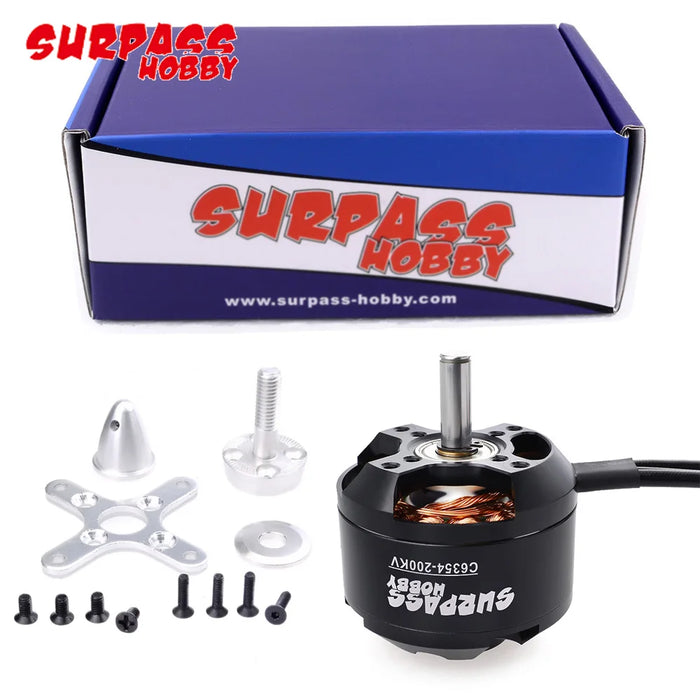 Surpass Hobby C6354 200KV Outrunner Brushless Motor