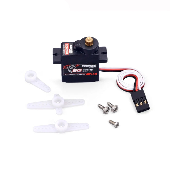 Surpass Hobby 4500KV Brushless Motor, 25A ESC, 9g Servo