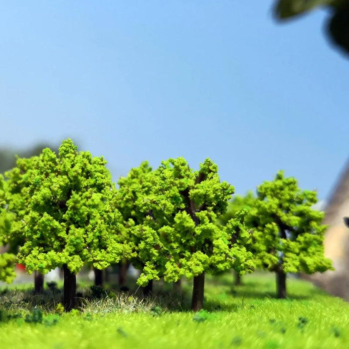 20-50PCS 40mm Street Trees Model