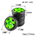 4PCS 103x40mm 1/8 Drift Wheel Set (Kunststof + rubber) - upgraderc