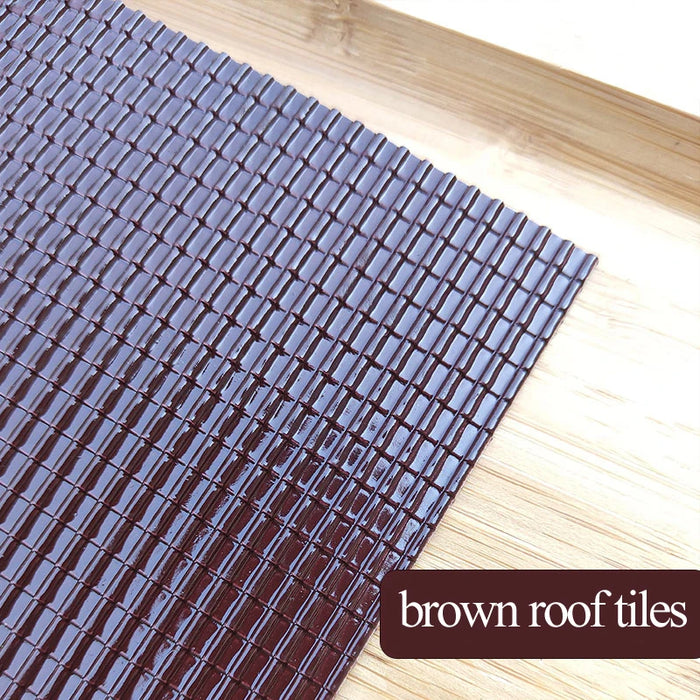 20x30cm Roof Tile Layout ABS Sheet 1/50-1/300