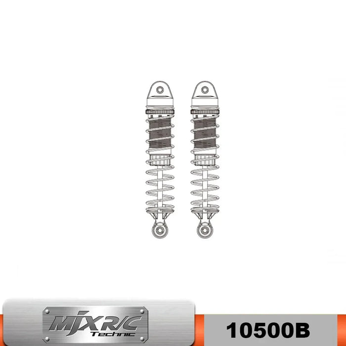 2PCS Rear Oil Filled Shock for MJX Hyper Go 10208 V2 1/10 (10500B)