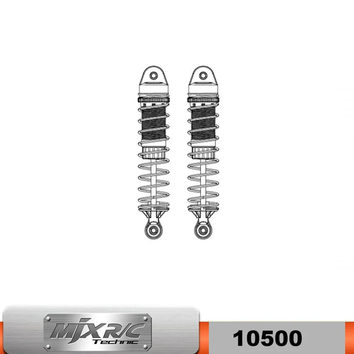 2PCS Rear Shock Absorbers for MJX Hyper Go 10208 1/10 (10500)