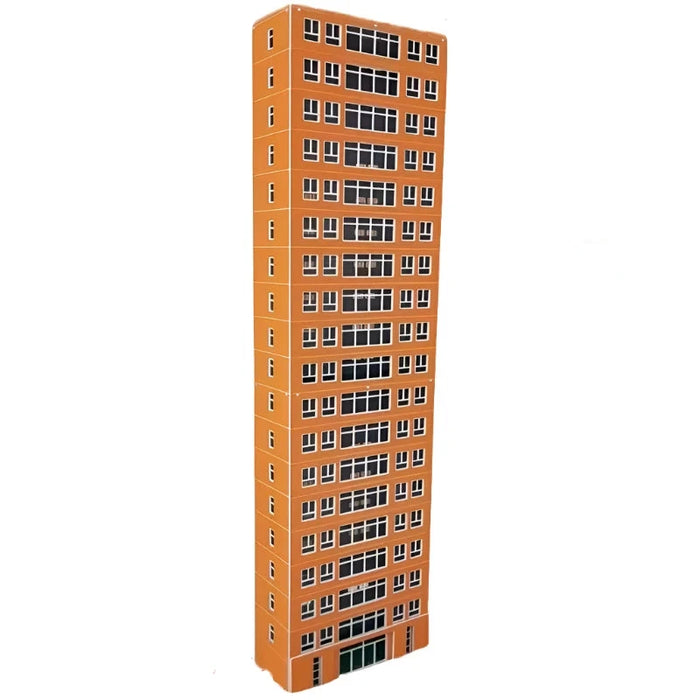 19 Storey Commercial Residence Building Model 1/150 N