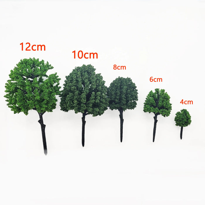 30PCS 4-12cm Mulberry Tree Model