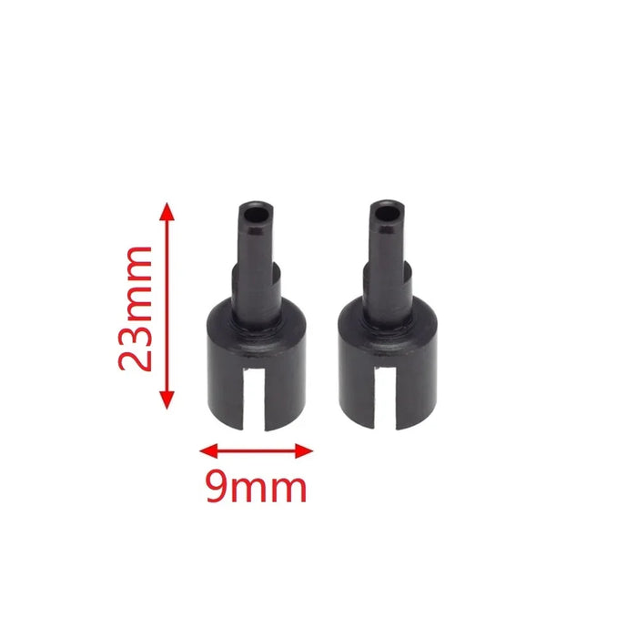 2PCS Steel Gearbox Joint Diff Cup for Tamiya 1/10 (Staal) 300054477