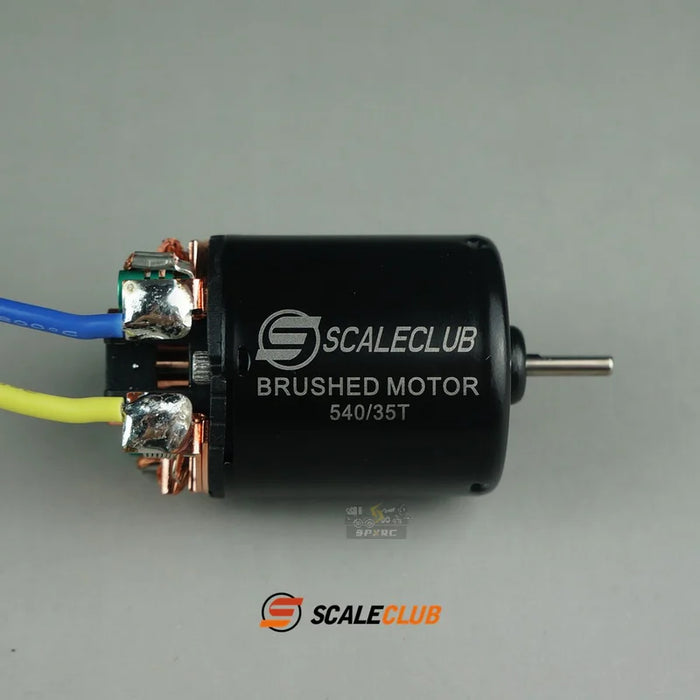 Scaleclub Brush 540 Motor Welded Wire for Tractor Truck 1/14