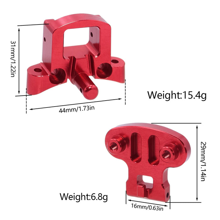 Rear Fender Mount Set for LOSI Promoto-MX 1/4 (Aluminium) LOS261008