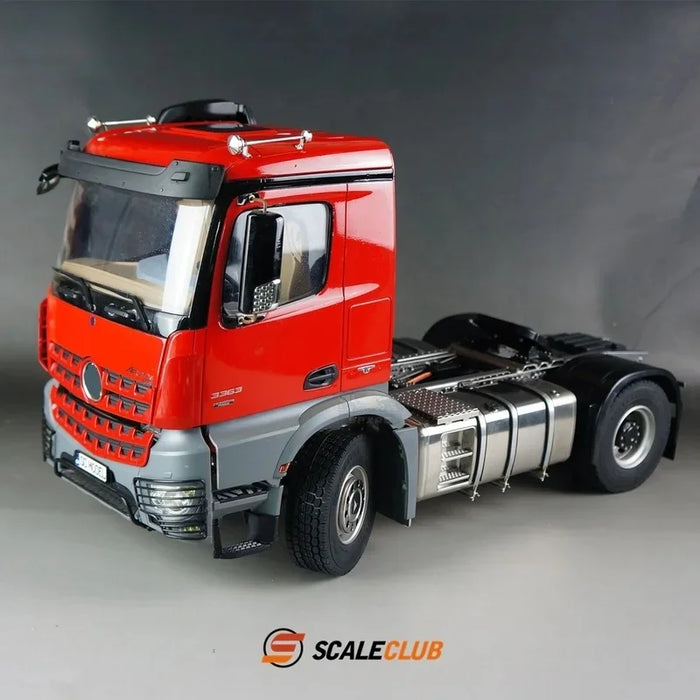 Scaleclub Benz 3363 AROCS 4x4 4x2 Chassis 1/14 (Metaal)
