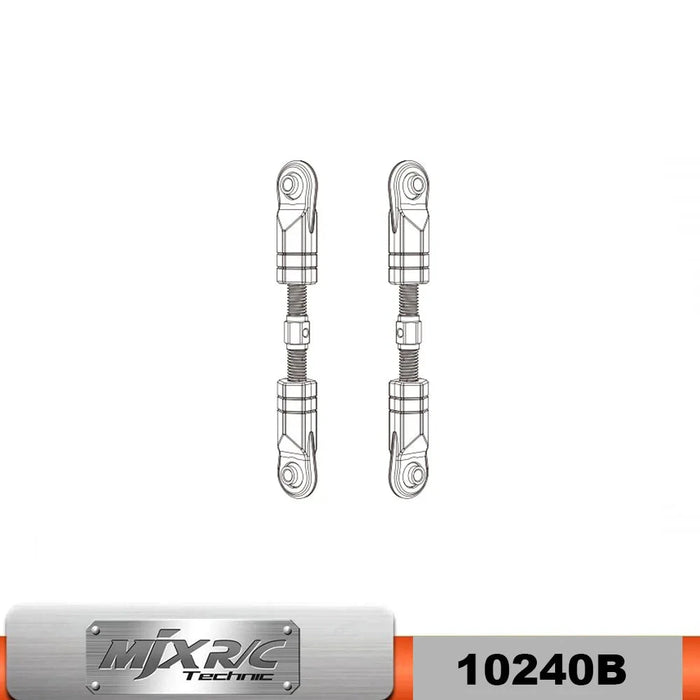 2PCS Tie Rod for MJX Hyper Go 10208 V2 1/10 (10240B)