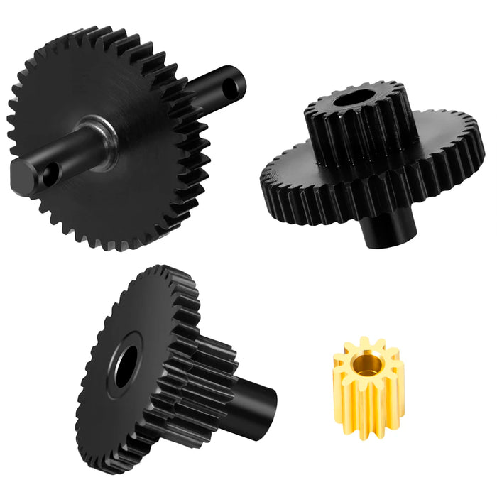 Transmission Gear Pinion Set for Traxxas TRX4M 1/18 (Metaal)