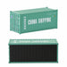 3PCS HO Scale 20ft Container 1/87 (ABS) C8726 - upgraderc