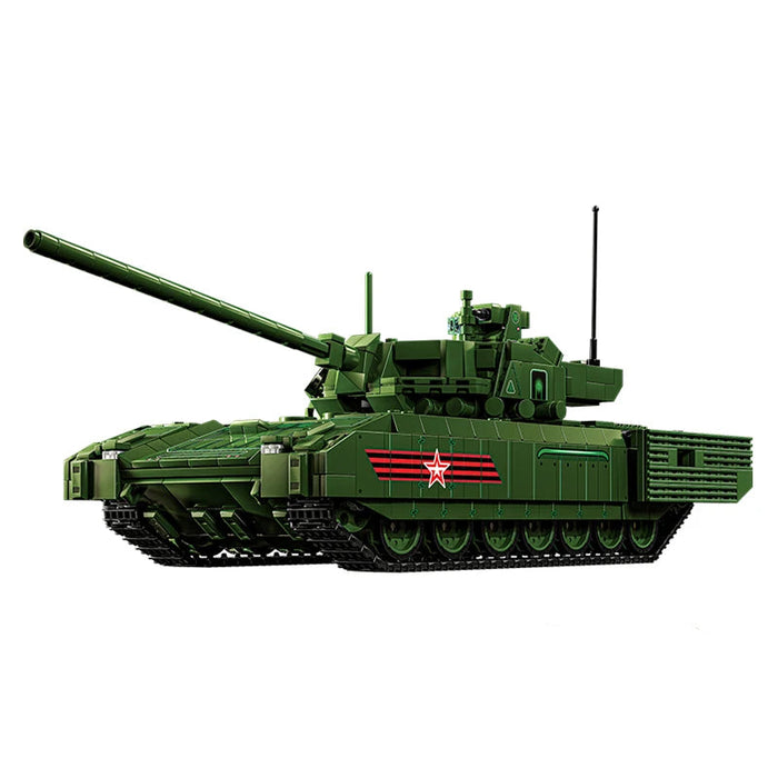 12GO T-14 ARMATA Main Battle Tank Model Building Blocks (2326 Stukken)