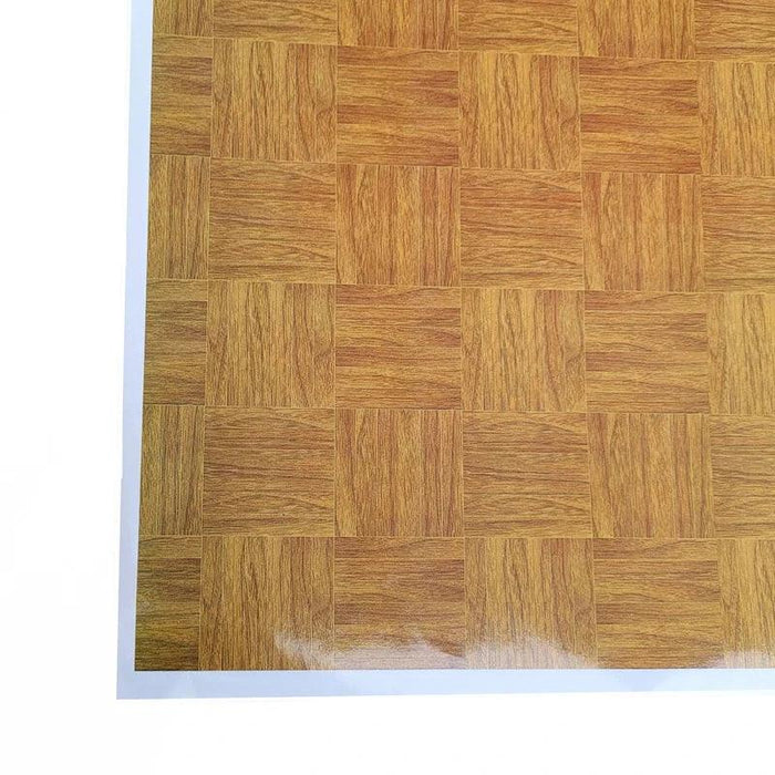 1PC 42x30cm Indoor Wood Floor Tile Sticker