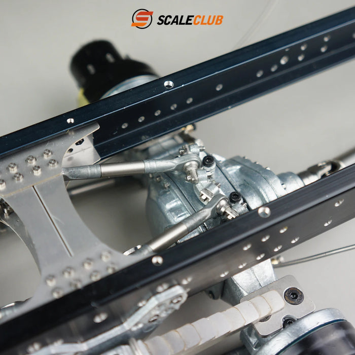 Scaleclub Qianqiu Two-axle Rear Suspension for Tractor Truck 1/14 (Metaal)