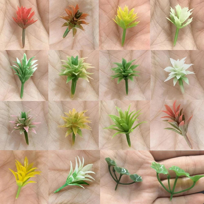 140PCS 2-3cm Aritificial Plants