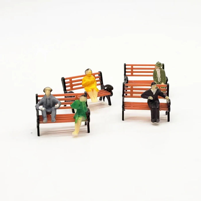 2PCS Park Bench Model 1/30-150