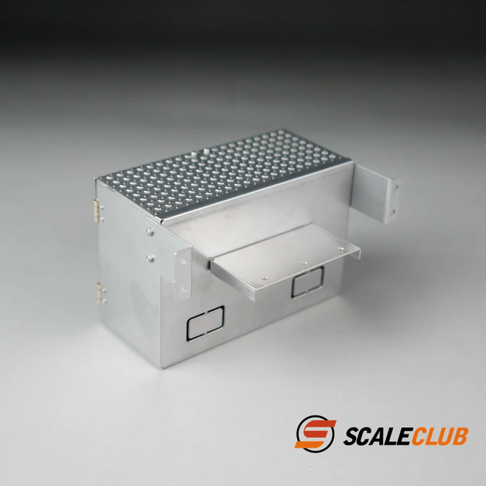 Scaleclub 90mm Toolbox for Tractor Truck 1/14 (Metaal)
