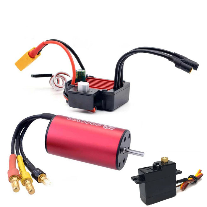 Surpass Hobby KK 2040 3900KV Brushless Motor, 35A ESC, 17g Servo (XT60)