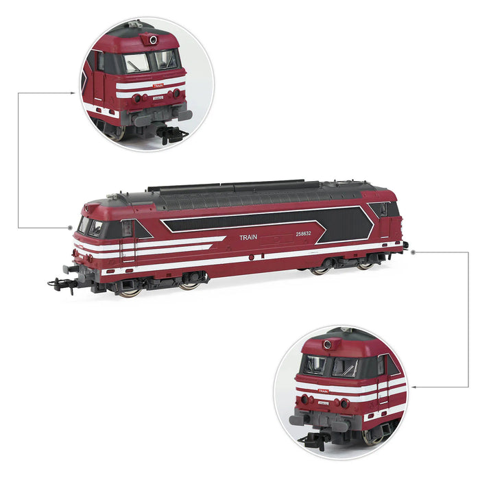 Evemodel HO 1/87 EU Style Model Locomotives HCT8702