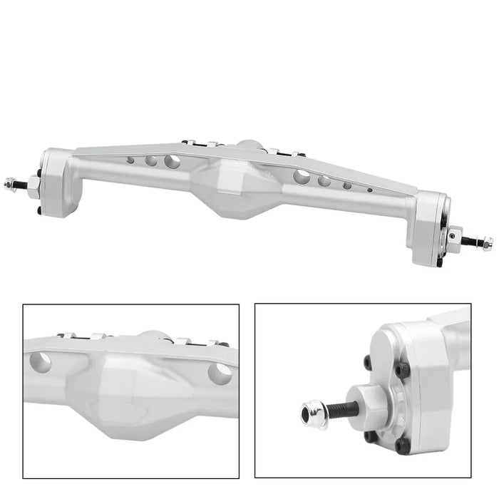 F9 Offset Front Rear Portal Axle w/ Servo Mounts for Axial Capra 1.9 UTB 1/10 (Aluminium)