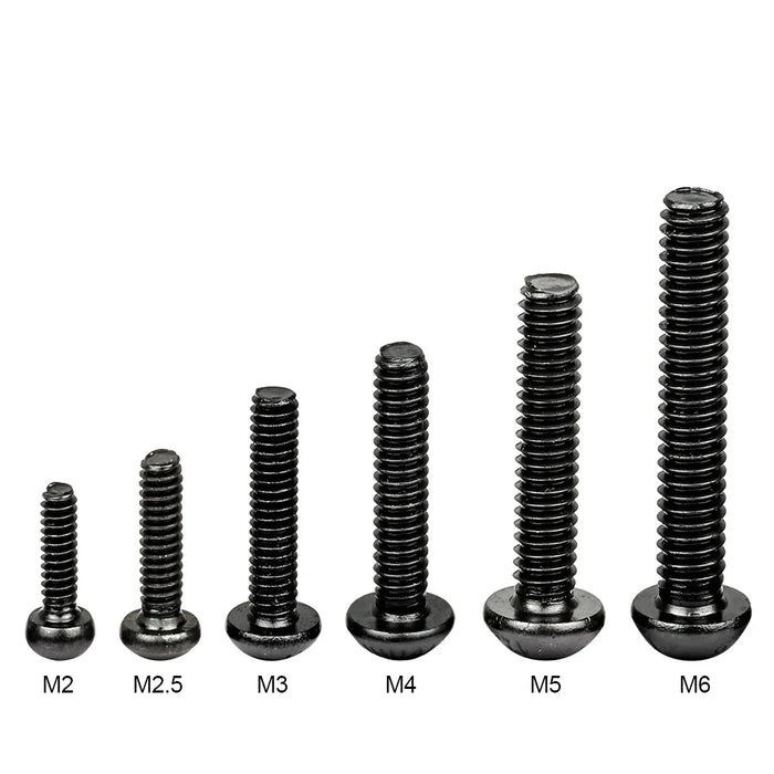 146-452PCS NINDEJIN M2-M6 Hex Button Head Screw & Nuts Set