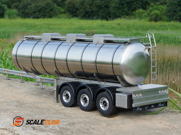 Scaleclub Model Tractor Truck Tank Trailer 1/14 (Metaal)