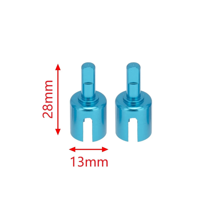 2PCS Steel Gearbox Joint Diff Cup for Tamiya 1/10 (Staal) 300054477