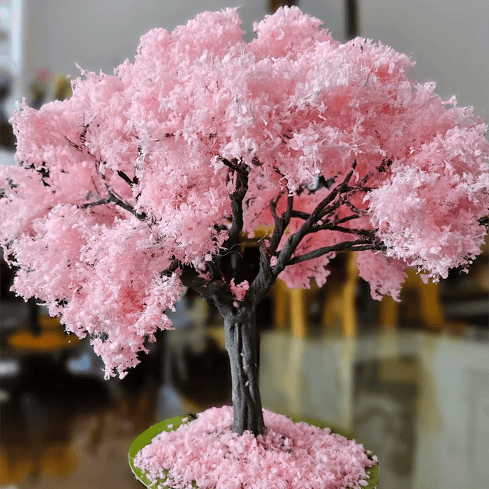 1PC 10-25cm Cherry Blossom Tree Model