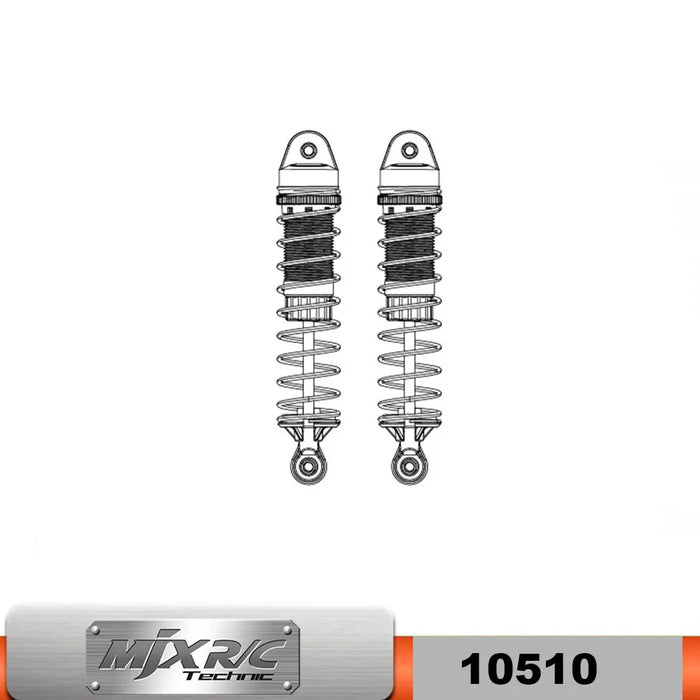 2PCS Front Shock Absorbers for MJX Hyper Go 10208 1/10 (10510)