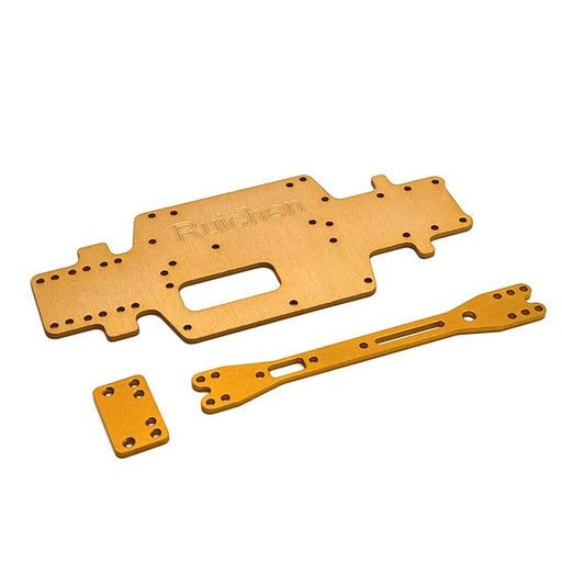 Base Plate for WLtoys 1/28 (Metaal) Onderdeel upgraderc Gold 