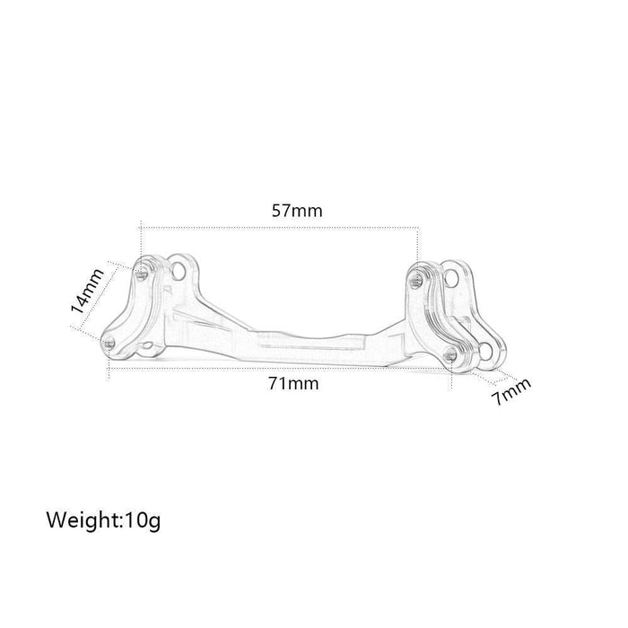 Bell Crank Steering Assembly Arm Rod for Axial YETI 1/10 (Aluminium) AX31122 Onderdeel New Enron 