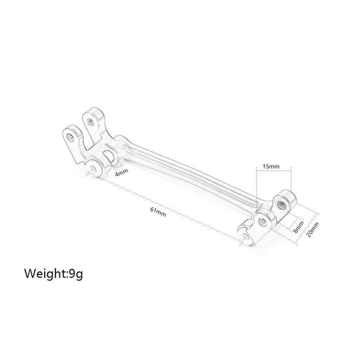 Bell Crank Steering Assembly Arm Rod for Axial Yeti 1/8 (Aluminium) AX31025 Onderdeel New Enron 