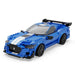 Blue Knight Programmable Sports Car (325 stukken) Bouwset CaDA 