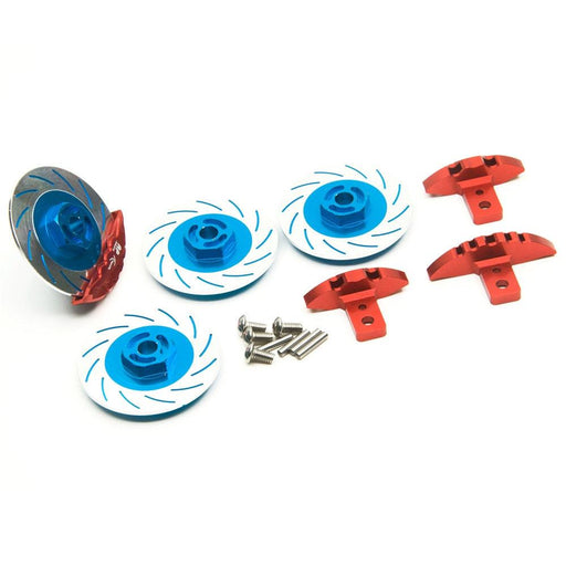 Brake Disc Drive Hub Kit for Sakura D3 D4 (Aluminium) Onderdeel Yeahrun Blue 