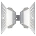 Capra Axle protector skid plates (RVS) Onderdeel Injora 
